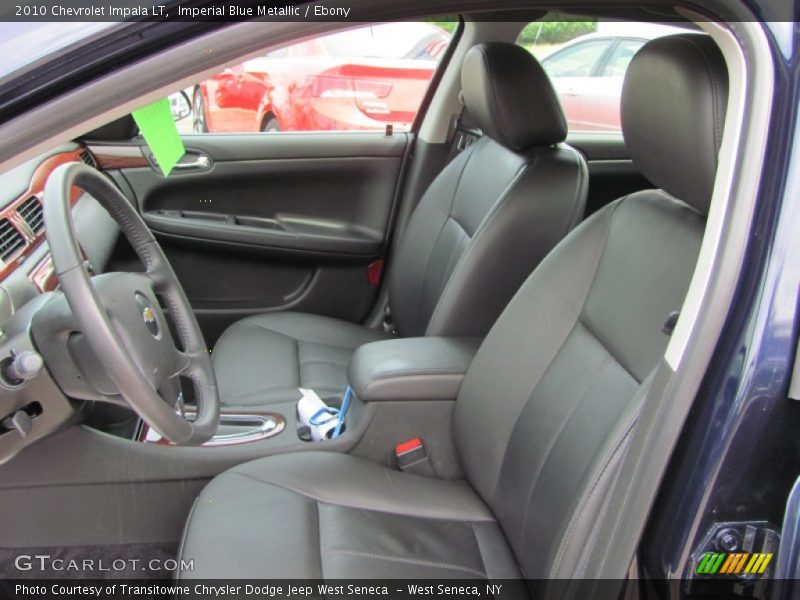 Imperial Blue Metallic / Ebony 2010 Chevrolet Impala LT