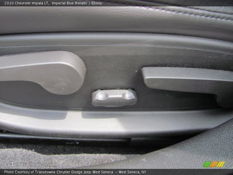Imperial Blue Metallic / Ebony 2010 Chevrolet Impala LT