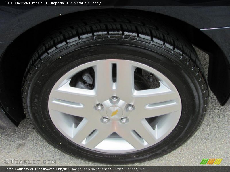 Imperial Blue Metallic / Ebony 2010 Chevrolet Impala LT