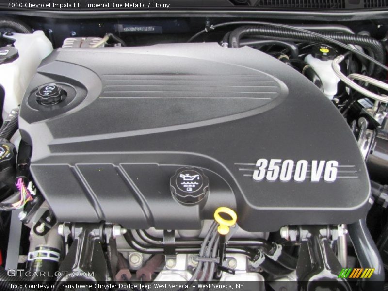 Imperial Blue Metallic / Ebony 2010 Chevrolet Impala LT
