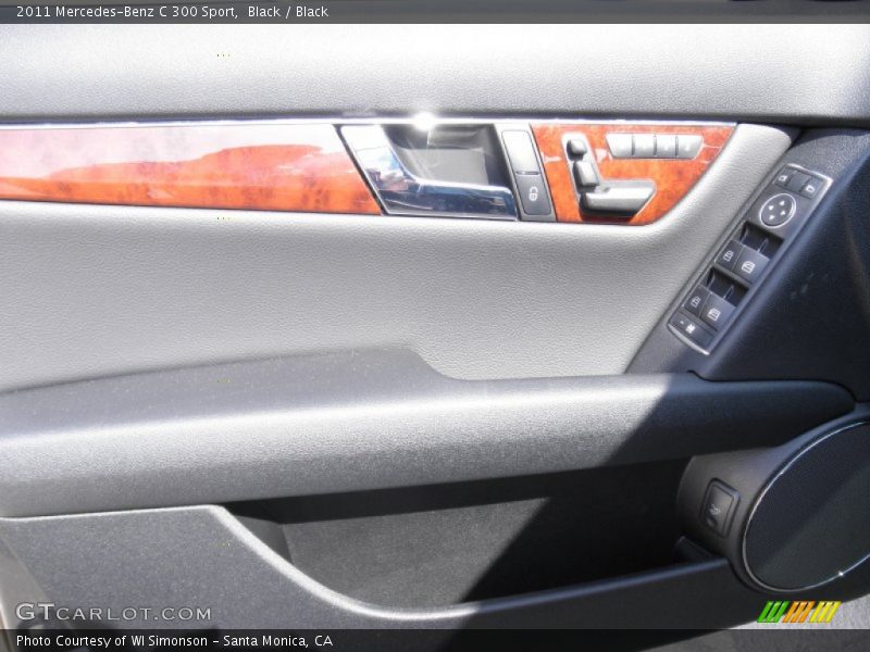Black / Black 2011 Mercedes-Benz C 300 Sport
