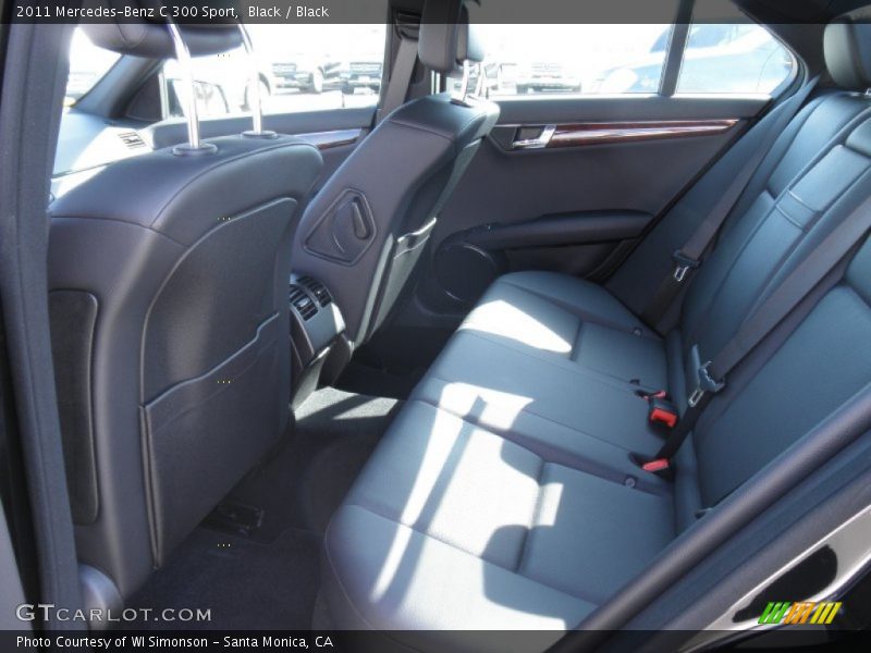 Black / Black 2011 Mercedes-Benz C 300 Sport