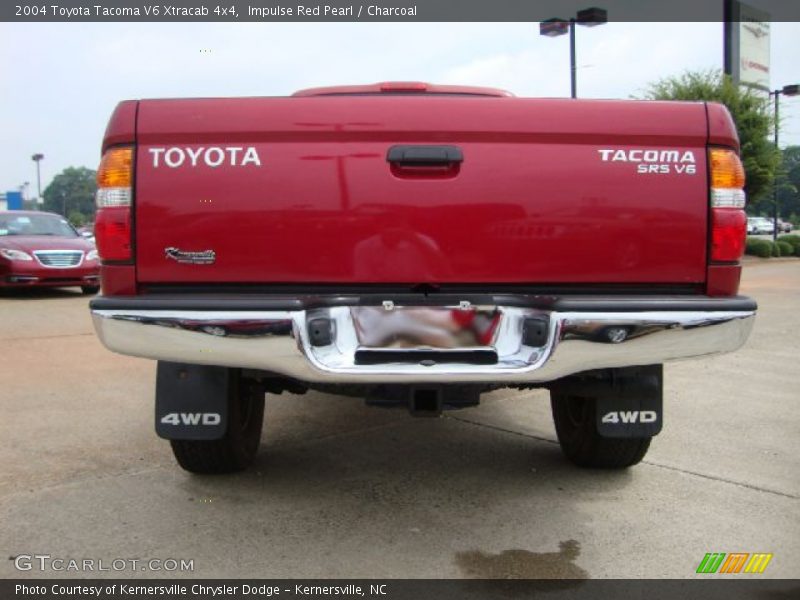 Impulse Red Pearl / Charcoal 2004 Toyota Tacoma V6 Xtracab 4x4