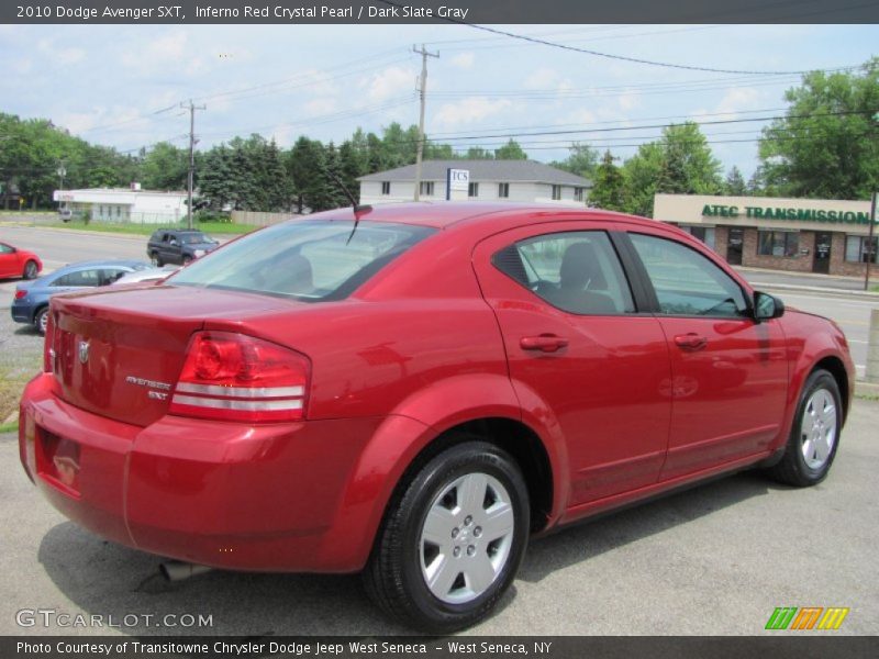  2010 Avenger SXT Inferno Red Crystal Pearl