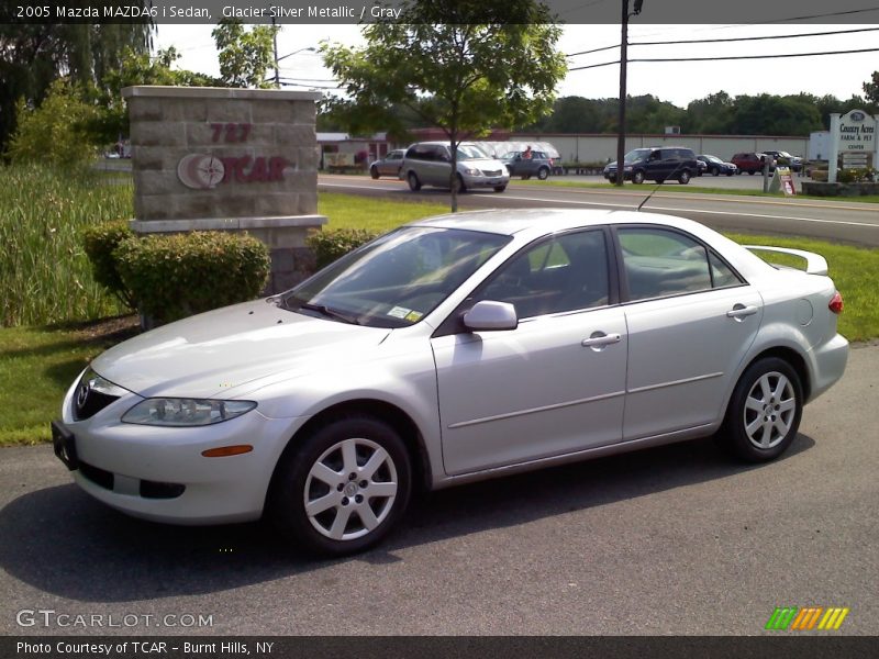 Glacier Silver Metallic / Gray 2005 Mazda MAZDA6 i Sedan