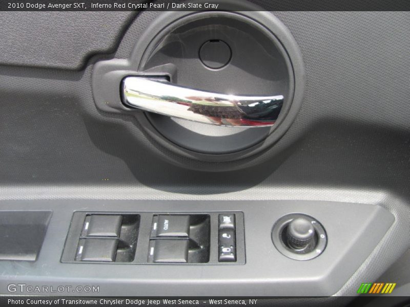 Inferno Red Crystal Pearl / Dark Slate Gray 2010 Dodge Avenger SXT