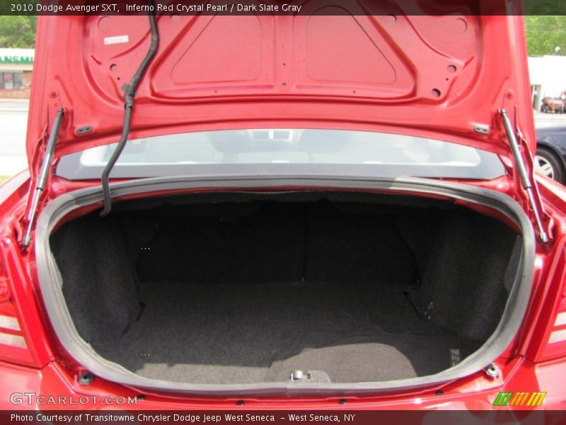Inferno Red Crystal Pearl / Dark Slate Gray 2010 Dodge Avenger SXT