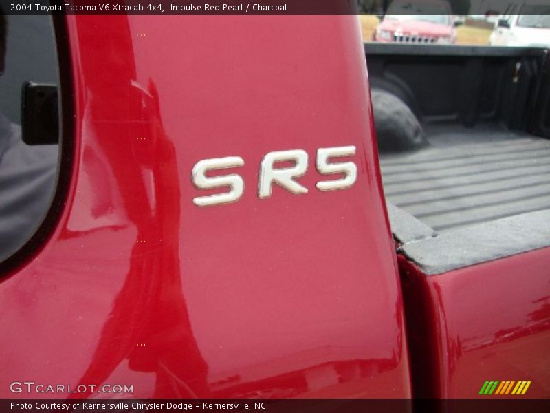 Impulse Red Pearl / Charcoal 2004 Toyota Tacoma V6 Xtracab 4x4