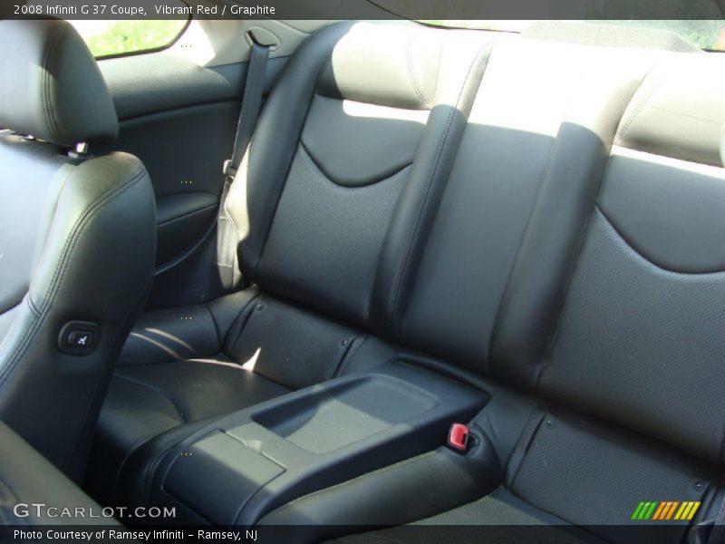 Vibrant Red / Graphite 2008 Infiniti G 37 Coupe