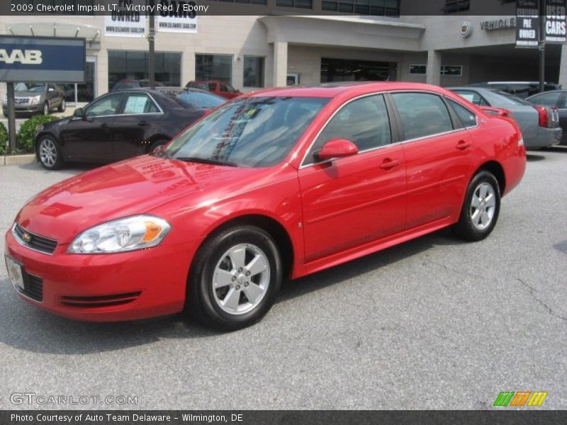 Victory Red / Ebony 2009 Chevrolet Impala LT