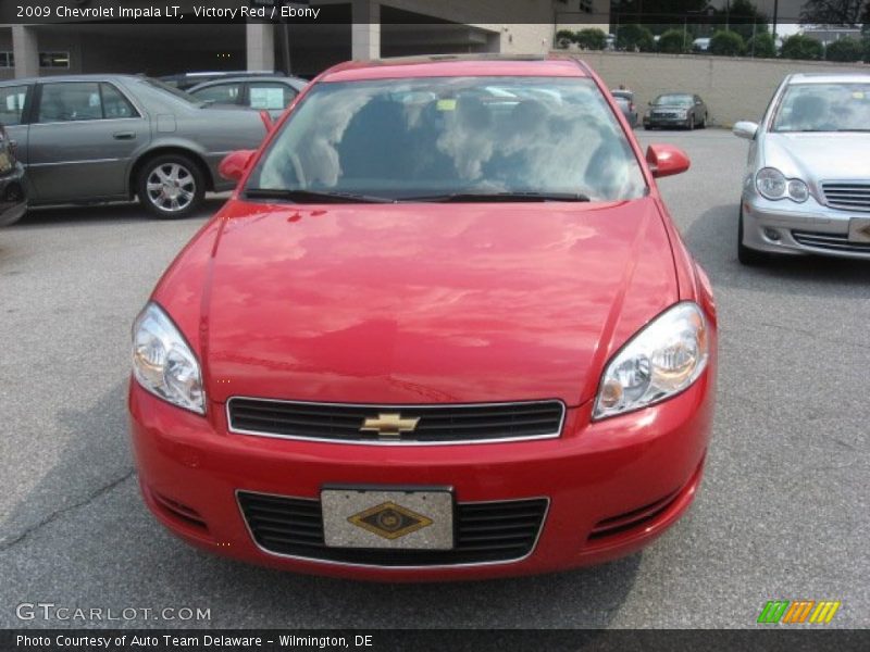 Victory Red / Ebony 2009 Chevrolet Impala LT