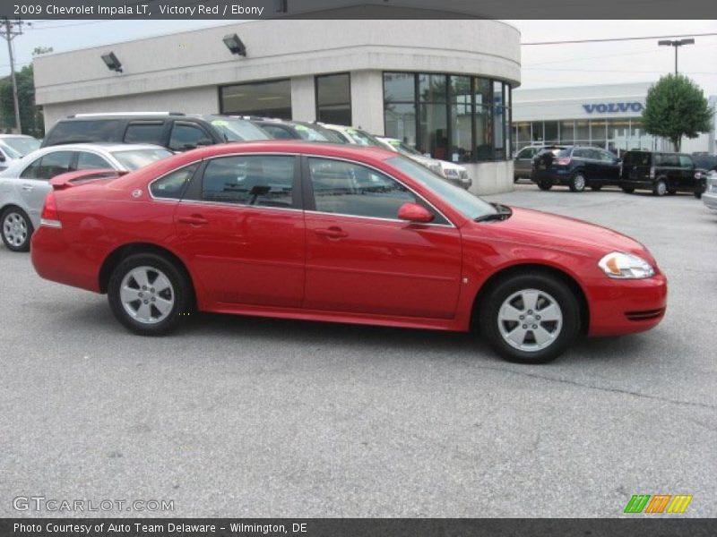 Victory Red / Ebony 2009 Chevrolet Impala LT