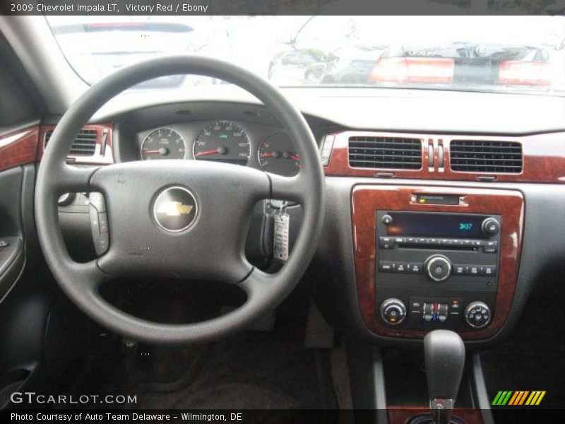 Victory Red / Ebony 2009 Chevrolet Impala LT