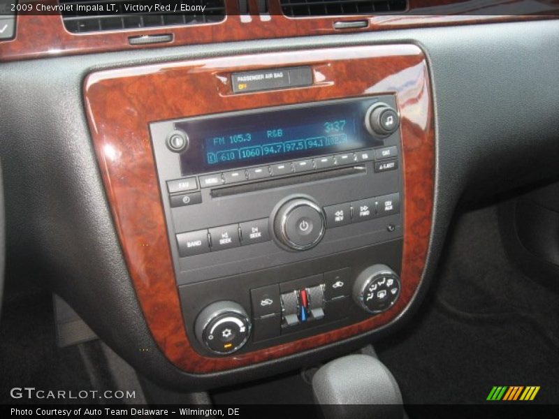 Victory Red / Ebony 2009 Chevrolet Impala LT