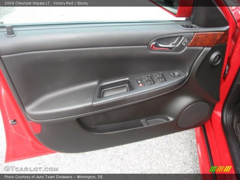 Victory Red / Ebony 2009 Chevrolet Impala LT