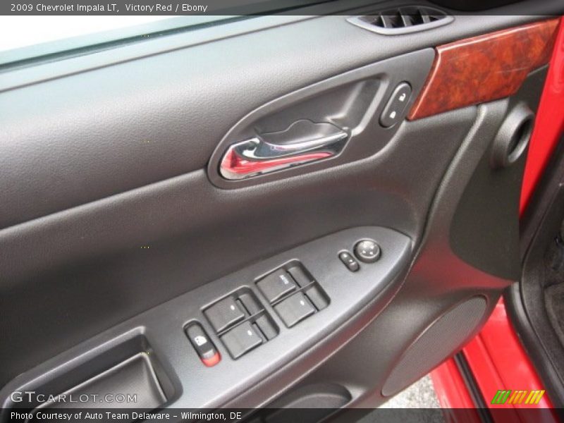 Victory Red / Ebony 2009 Chevrolet Impala LT