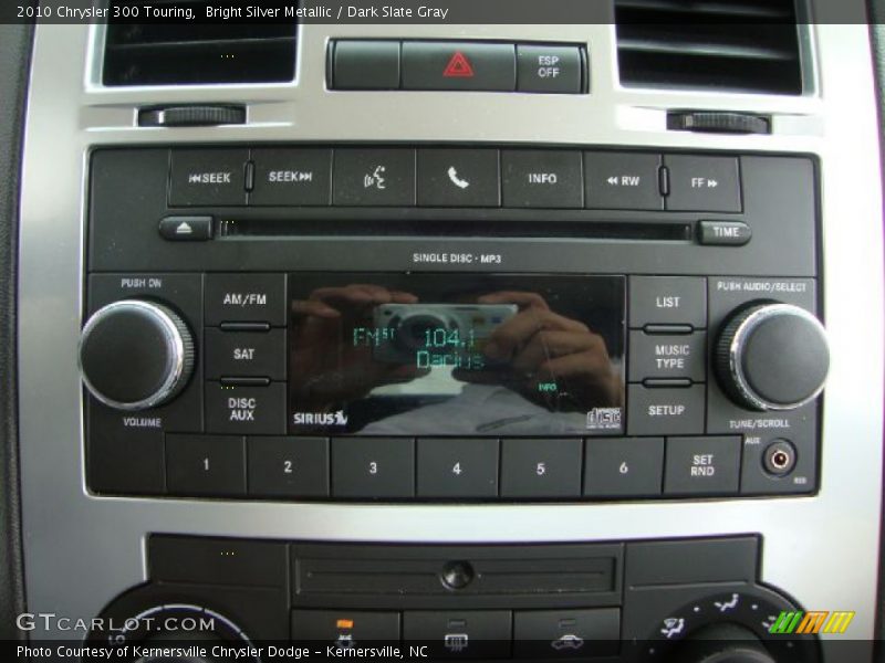Bright Silver Metallic / Dark Slate Gray 2010 Chrysler 300 Touring