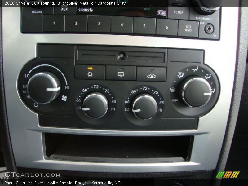 Bright Silver Metallic / Dark Slate Gray 2010 Chrysler 300 Touring