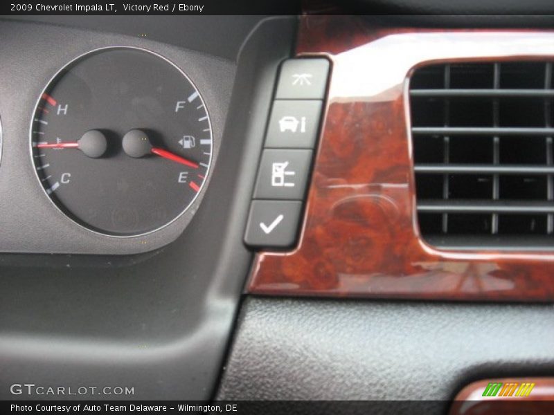 Victory Red / Ebony 2009 Chevrolet Impala LT