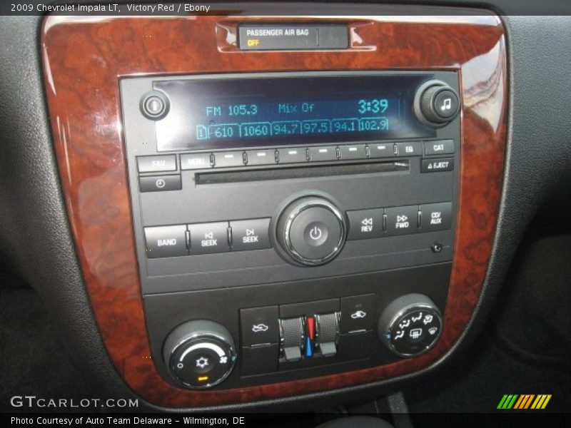 Victory Red / Ebony 2009 Chevrolet Impala LT