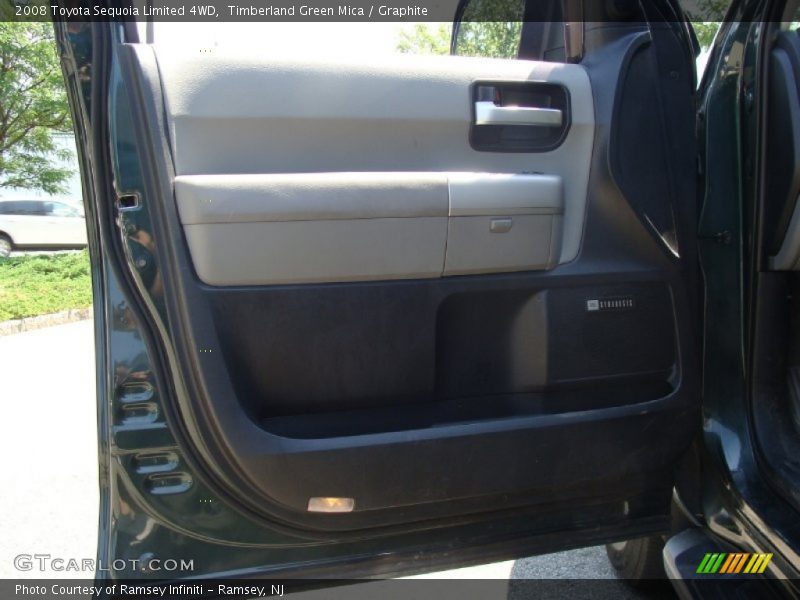 Timberland Green Mica / Graphite 2008 Toyota Sequoia Limited 4WD
