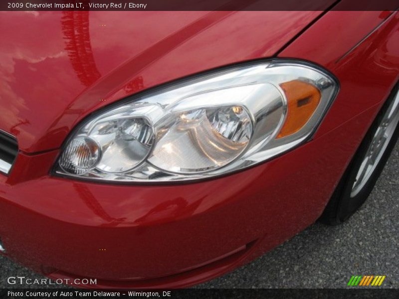 Victory Red / Ebony 2009 Chevrolet Impala LT