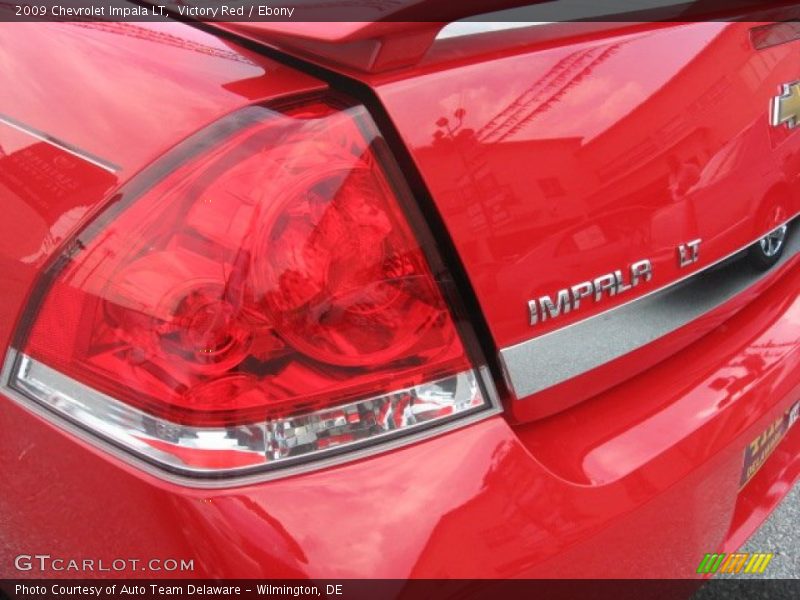 Victory Red / Ebony 2009 Chevrolet Impala LT