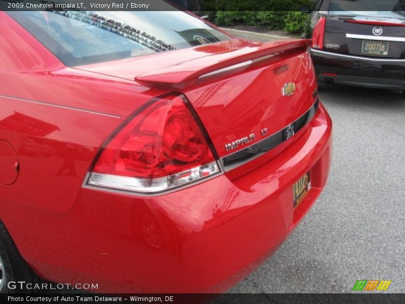 Victory Red / Ebony 2009 Chevrolet Impala LT