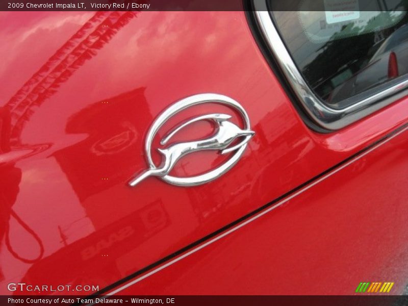 Victory Red / Ebony 2009 Chevrolet Impala LT