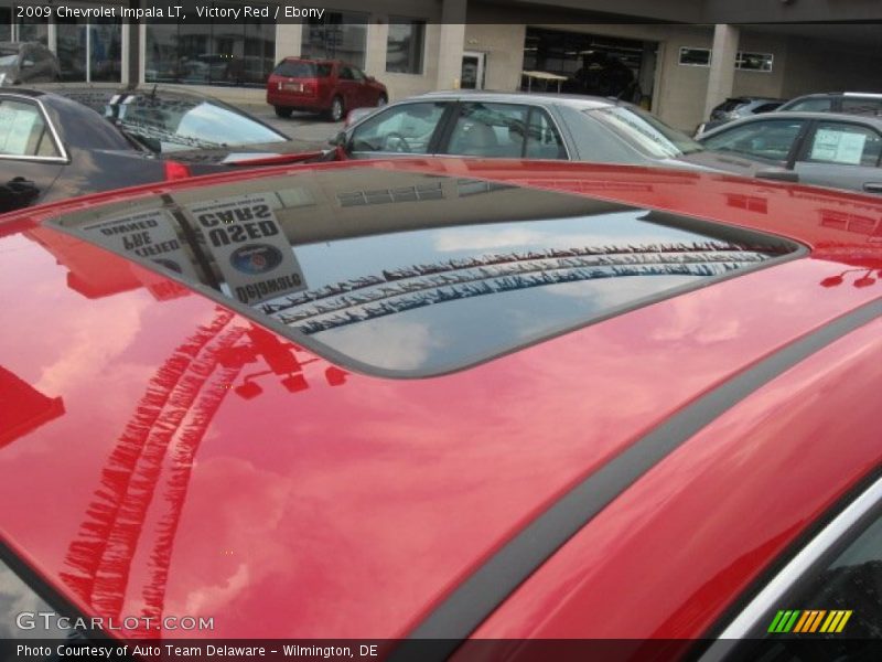 Victory Red / Ebony 2009 Chevrolet Impala LT