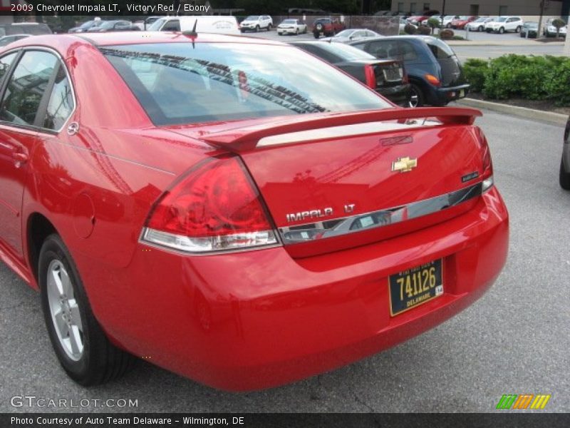Victory Red / Ebony 2009 Chevrolet Impala LT