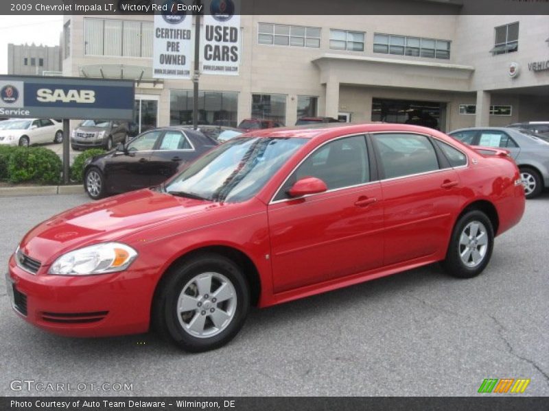 Victory Red / Ebony 2009 Chevrolet Impala LT