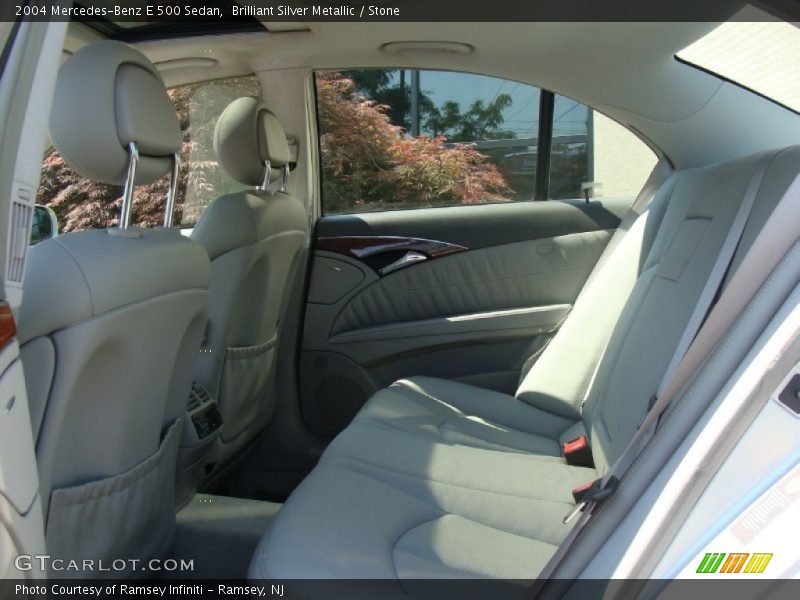 Brilliant Silver Metallic / Stone 2004 Mercedes-Benz E 500 Sedan
