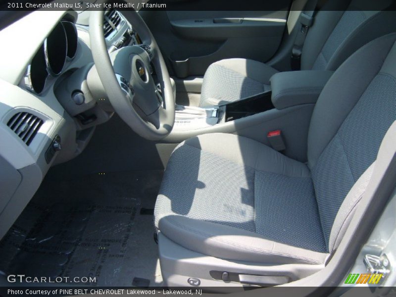 Silver Ice Metallic / Titanium 2011 Chevrolet Malibu LS