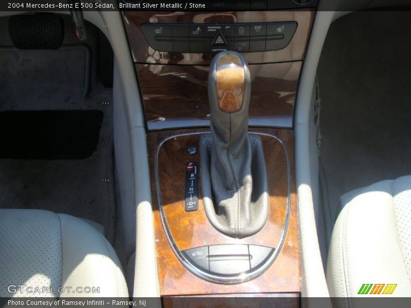Brilliant Silver Metallic / Stone 2004 Mercedes-Benz E 500 Sedan