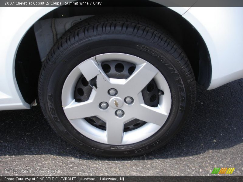 Summit White / Gray 2007 Chevrolet Cobalt LS Coupe