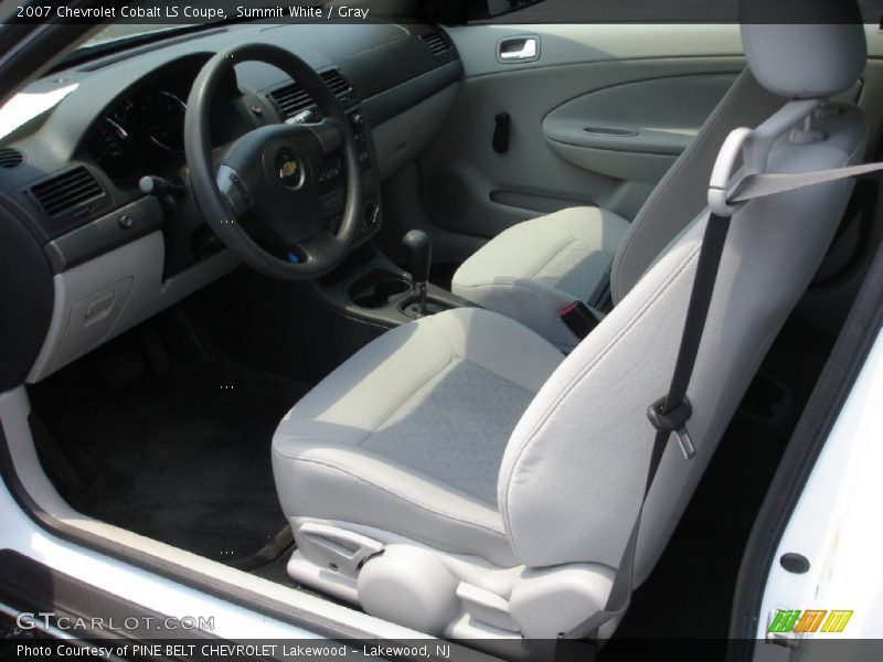  2007 Cobalt LS Coupe Gray Interior