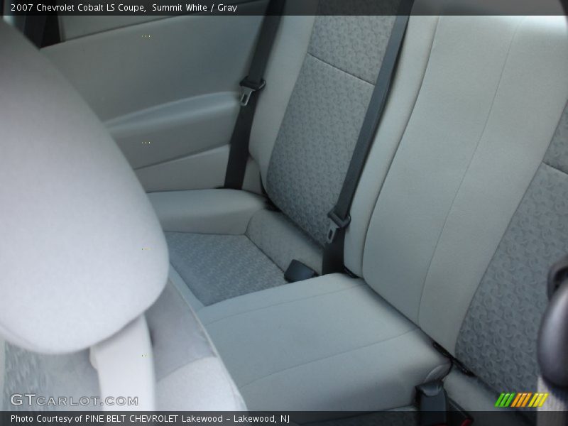 Summit White / Gray 2007 Chevrolet Cobalt LS Coupe