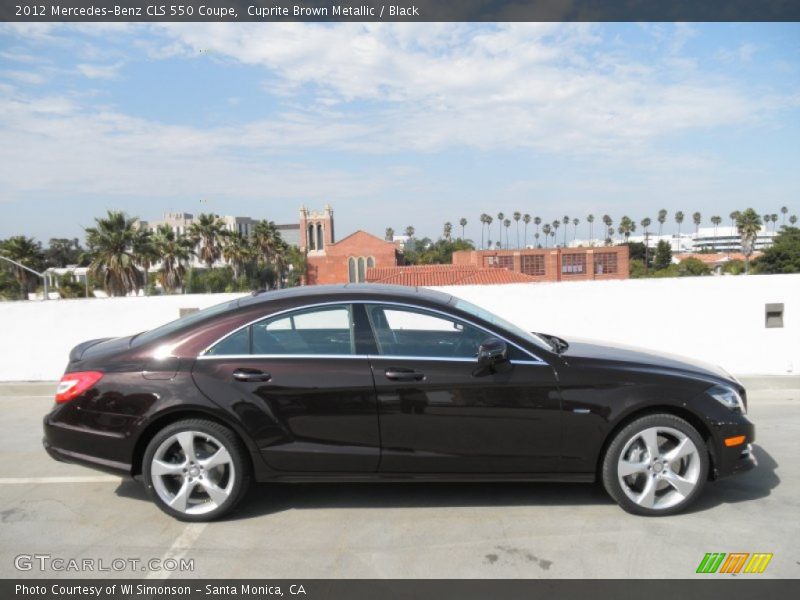  2012 CLS 550 Coupe Cuprite Brown Metallic