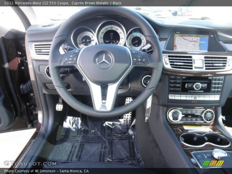 Dashboard of 2012 CLS 550 Coupe