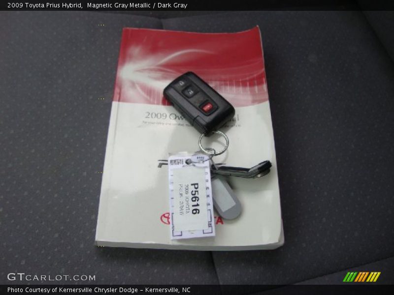 Magnetic Gray Metallic / Dark Gray 2009 Toyota Prius Hybrid