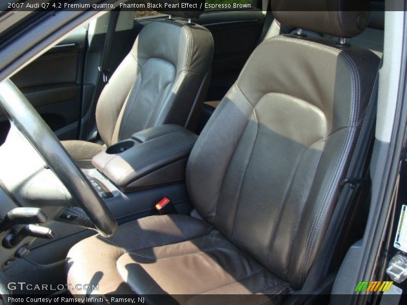  2007 Q7 4.2 Premium quattro Espresso Brown Interior