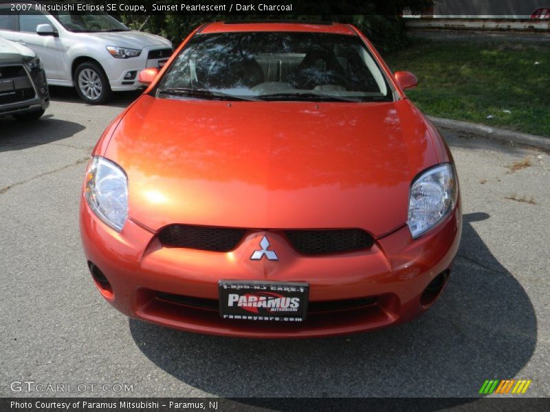 Sunset Pearlescent / Dark Charcoal 2007 Mitsubishi Eclipse SE Coupe
