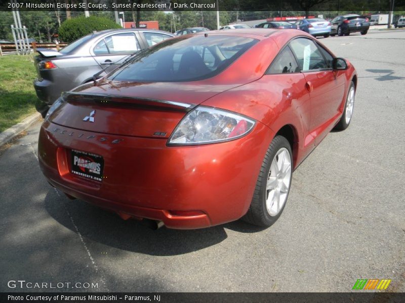 Sunset Pearlescent / Dark Charcoal 2007 Mitsubishi Eclipse SE Coupe