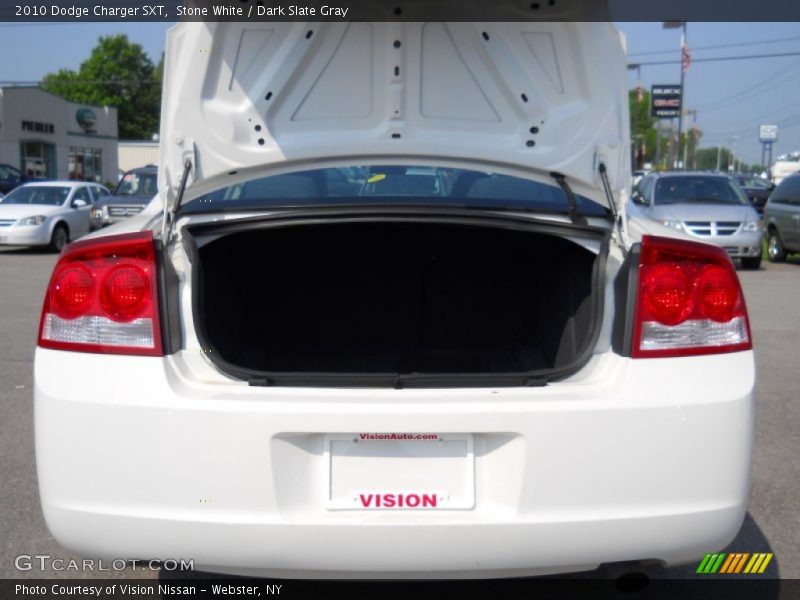 Stone White / Dark Slate Gray 2010 Dodge Charger SXT