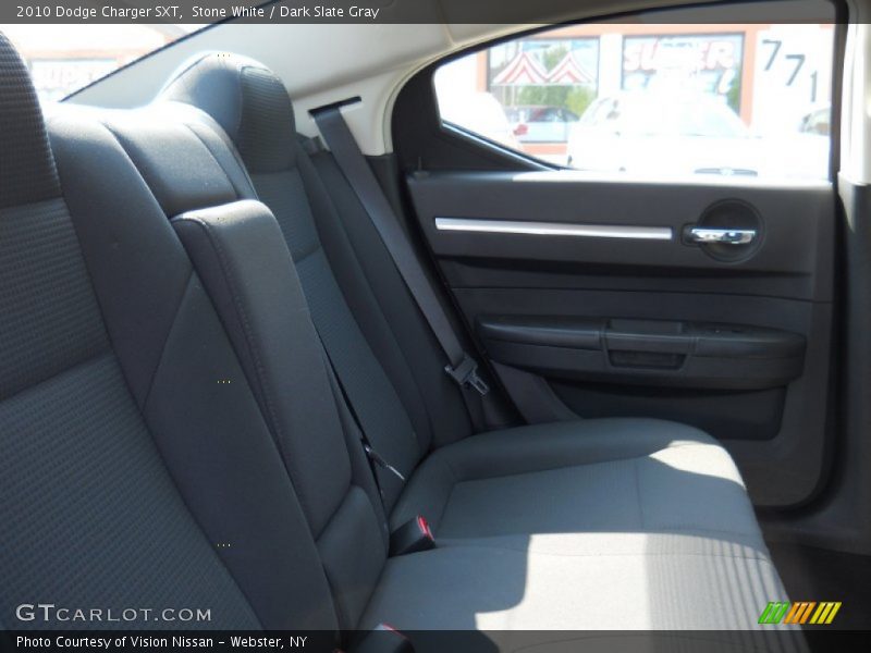 Stone White / Dark Slate Gray 2010 Dodge Charger SXT