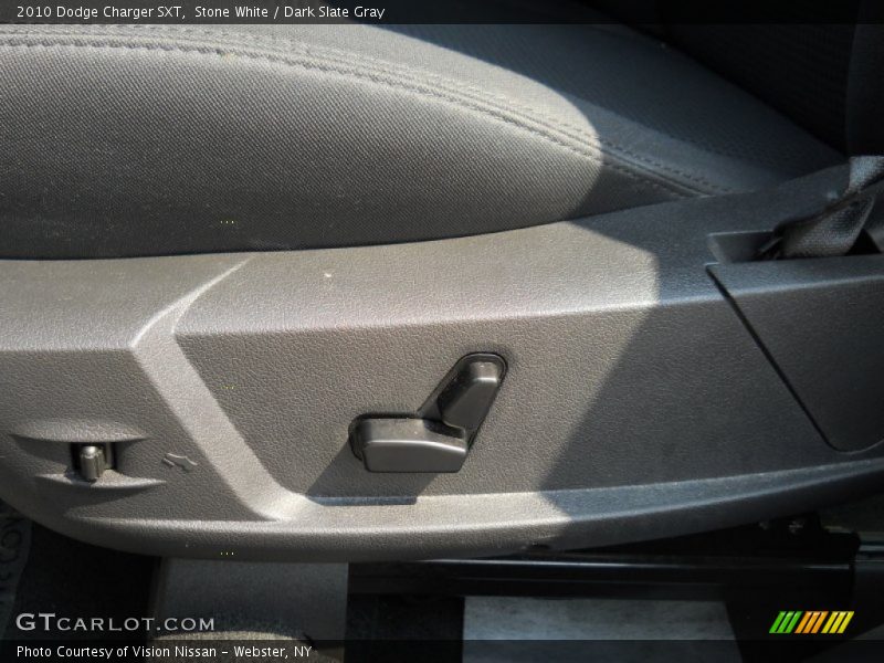 Stone White / Dark Slate Gray 2010 Dodge Charger SXT