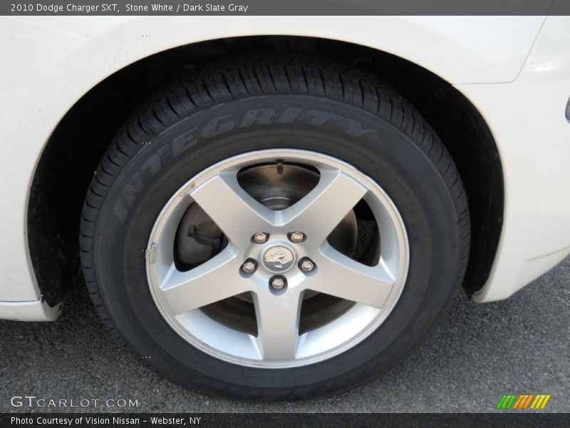 Stone White / Dark Slate Gray 2010 Dodge Charger SXT
