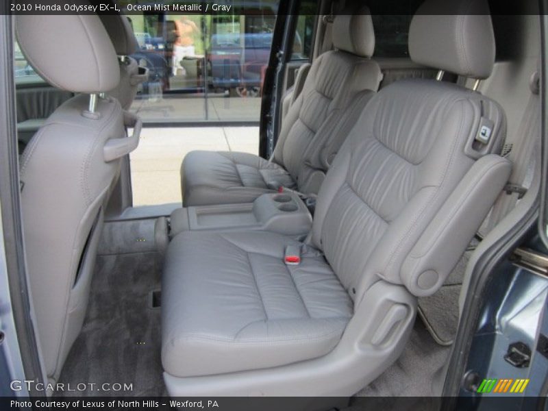 Ocean Mist Metallic / Gray 2010 Honda Odyssey EX-L