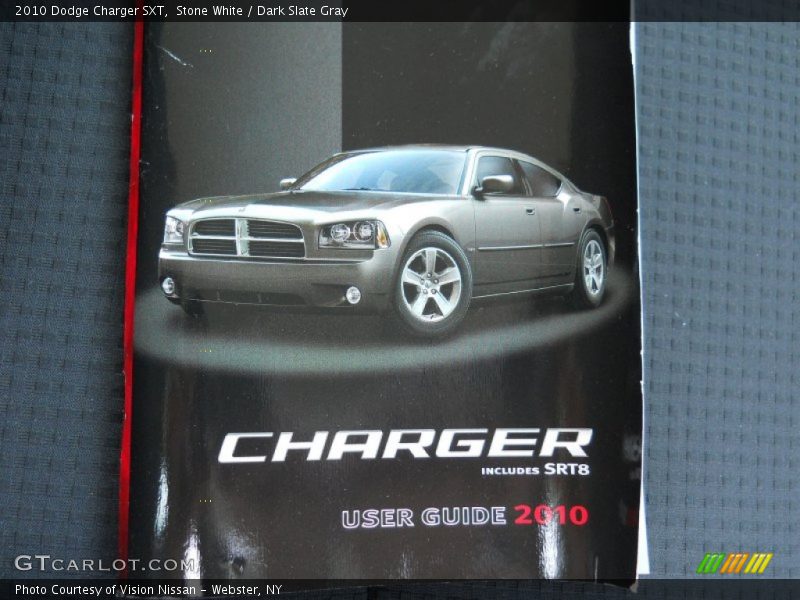 Stone White / Dark Slate Gray 2010 Dodge Charger SXT